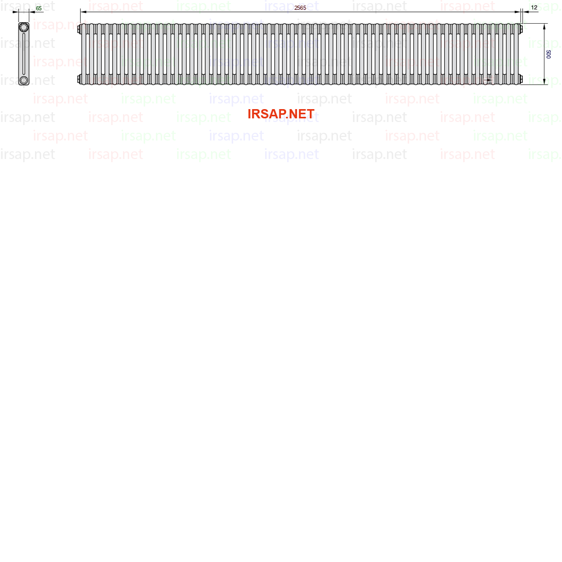Радиатор IRSAP Tesi 20500/57 T14 CL 01